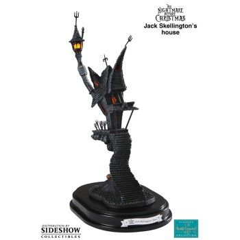 Nightmare Before Christmas Statue Jack Skellingtons House Surreal Estate 32 cm